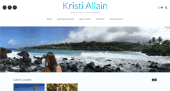 Desktop Screenshot of kristiallain.com